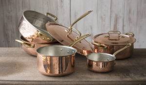 copper pans